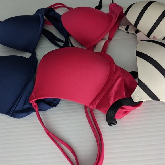 Bundle of 3 Victoria's Secret Padded Push Up Bras - 32 A - Picture 4 of 10